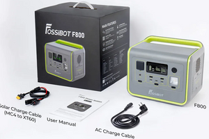 Портативна зарядна станція FOSSiBOT F800: Все, що ви повинні знати про зарядку і роботу вашої електростанції